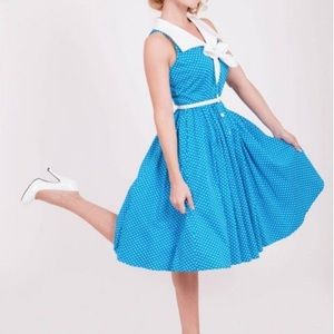 COPY - Bettie Page x Tatyana | Retro Polka Dot Dress